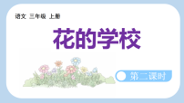 统编版（2024）三年级上册（2024）2 花的学校课前预习ppt课件