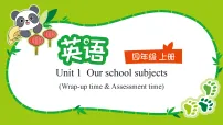 四年级上册（2024）Unit 1 Our school subjects多媒体教学ppt课件