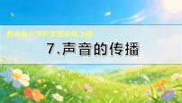 小学科学教科版（2024）四年级上册（2024）7. 声音的传播示范课课件ppt