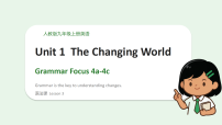人教版（2024）九年级上册（2024）Grammar Focus优质ppt课件