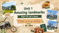 人教版PEP(2024)六年级上册(2024)Unit 1 Amazing placesPart B课堂教学ppt课件