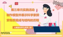 人教版（2024）九年级上册（2024）制作模型并展示科学家探索物质组成与结构的历程优秀ppt课件